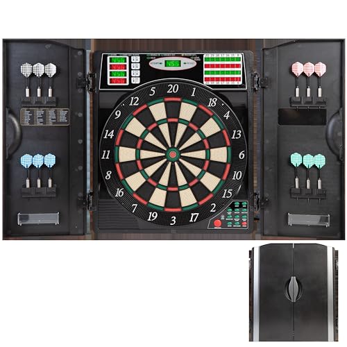 Best Electronic Dart Board Cabinet