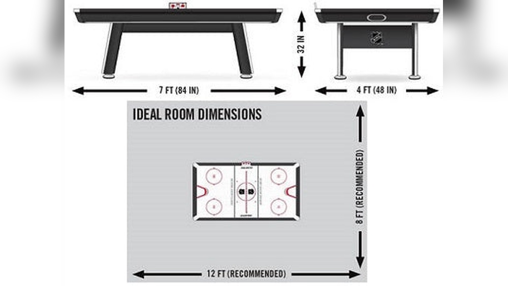 What are the Dimensions of an Air Hockey Table